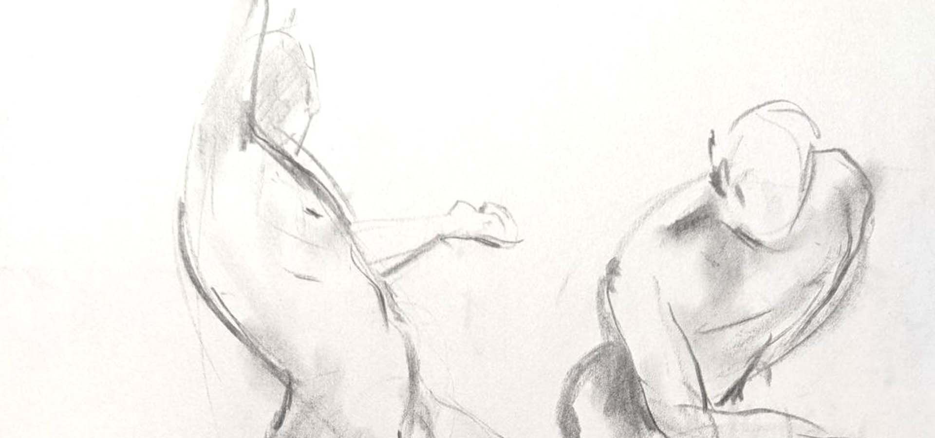 Figure Drawing at Honolulu Museum of Art School