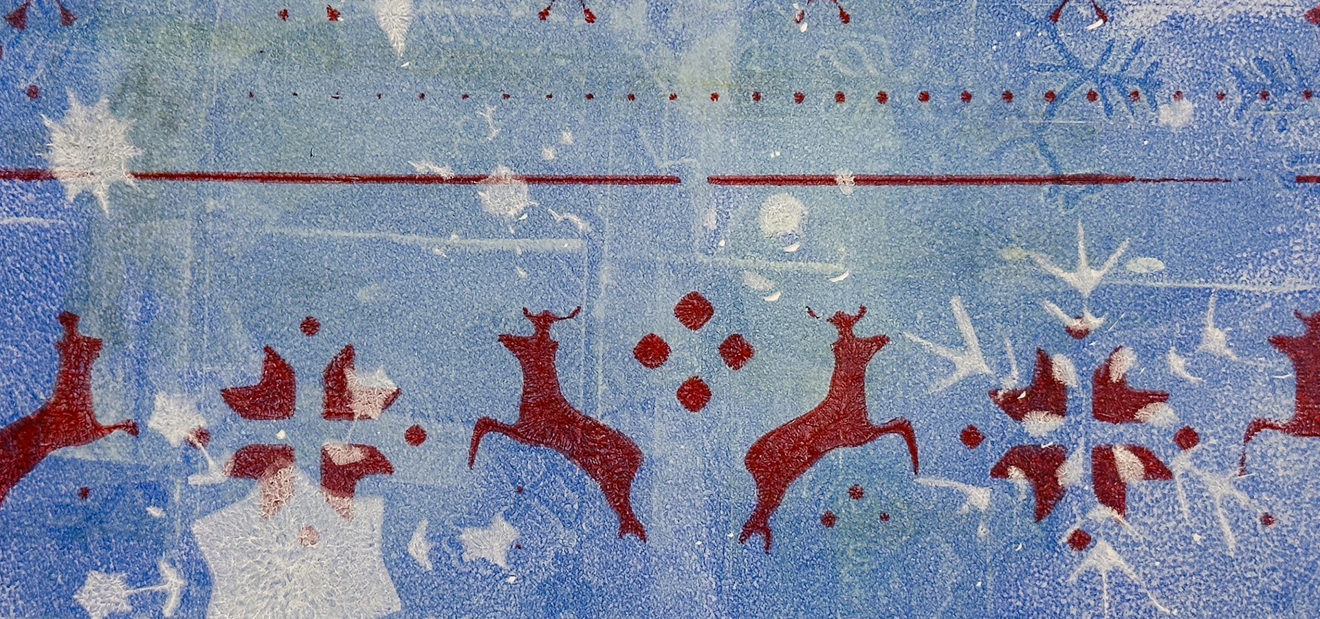 Gelli Plate: Holiday Cards at Honolulu Museum of Art School