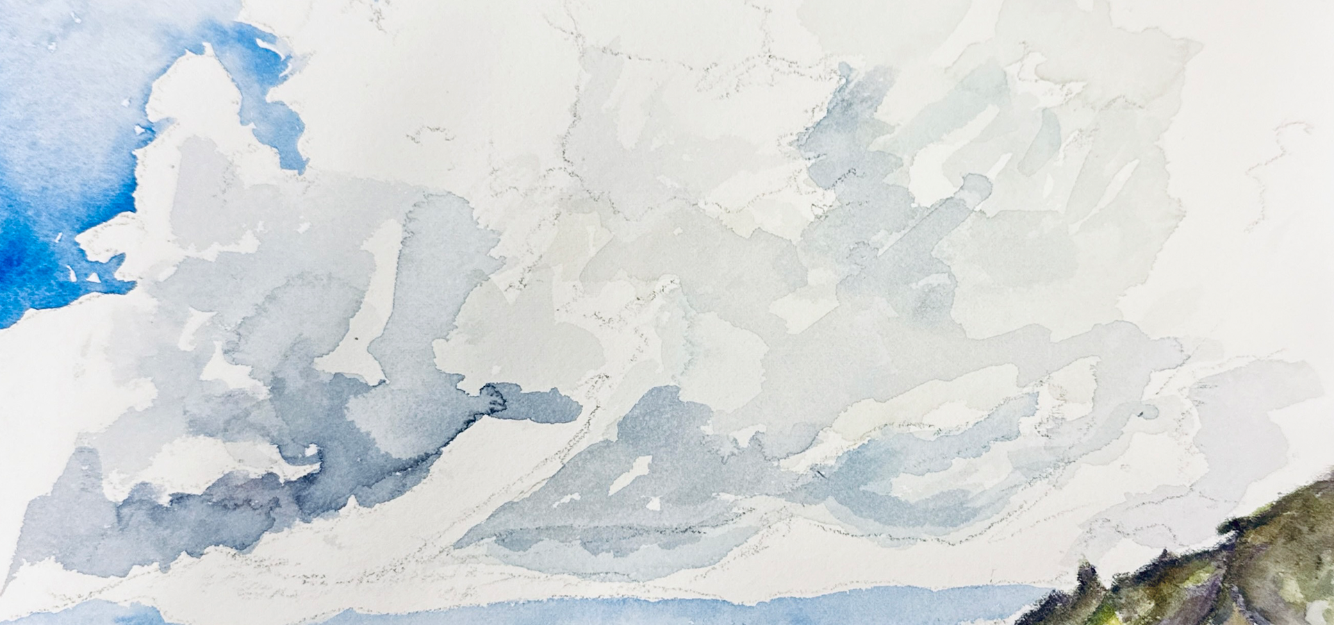 Watercolor at Honolulu Museum of Art School
