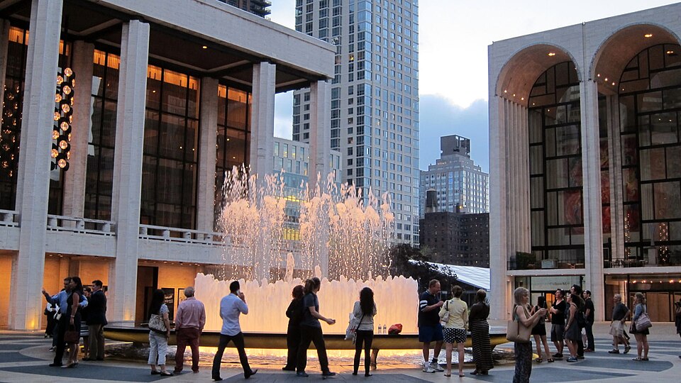 Lincoln Center and the Revson Fountain