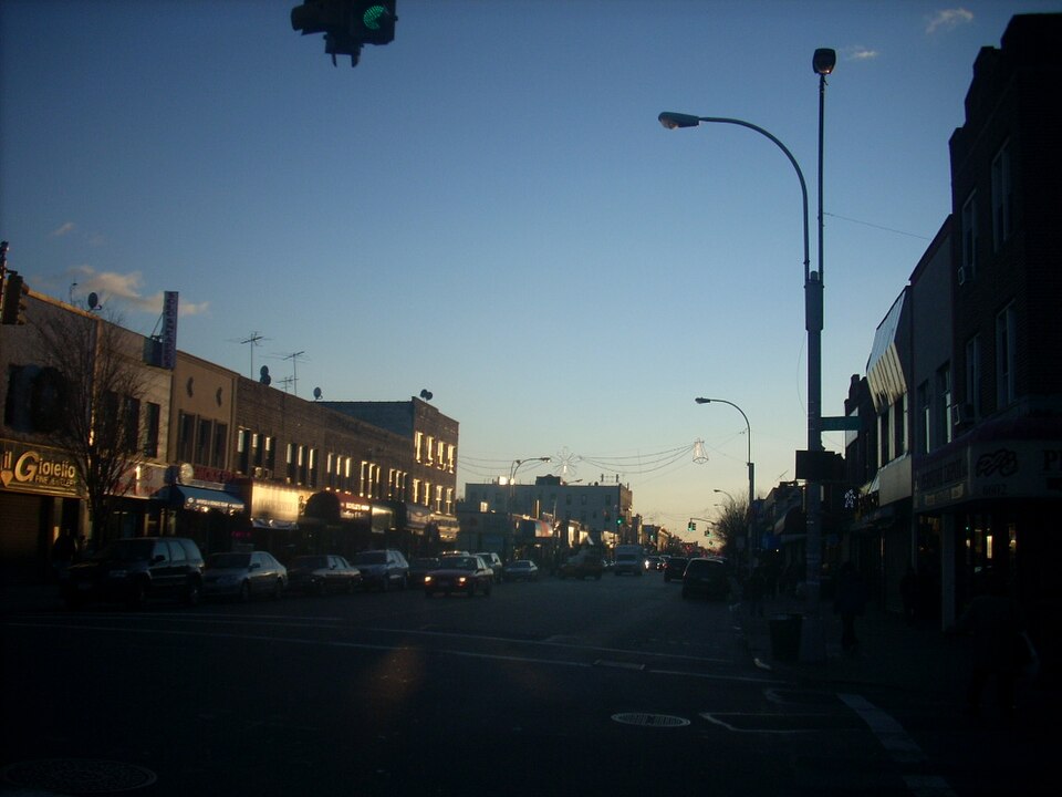 86th Street at 18th Avenue, under the D train (86th Street at 20th Avenue, Bensonhurst)