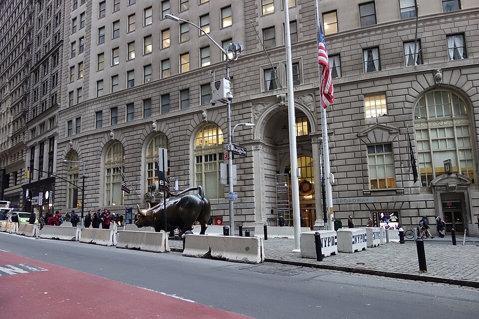 Lower Manhattan on foot
