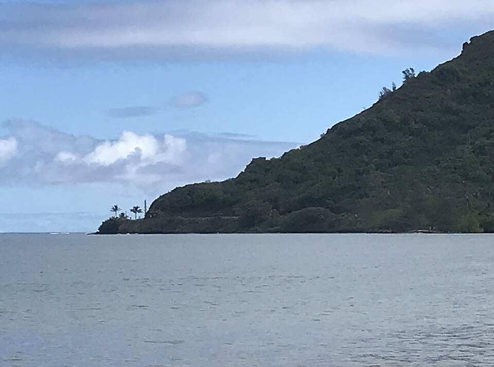 Beaches up the windward coast