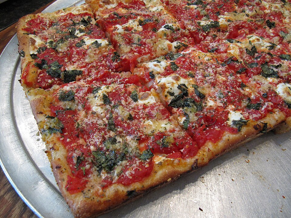 A grandma pie (Village Square Pizza)