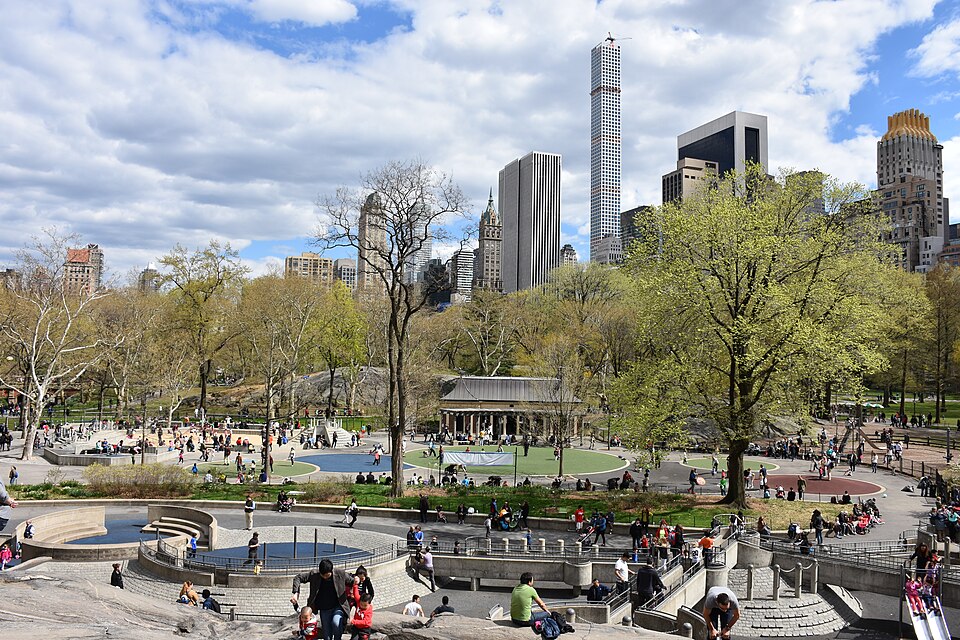 Central Park with kids