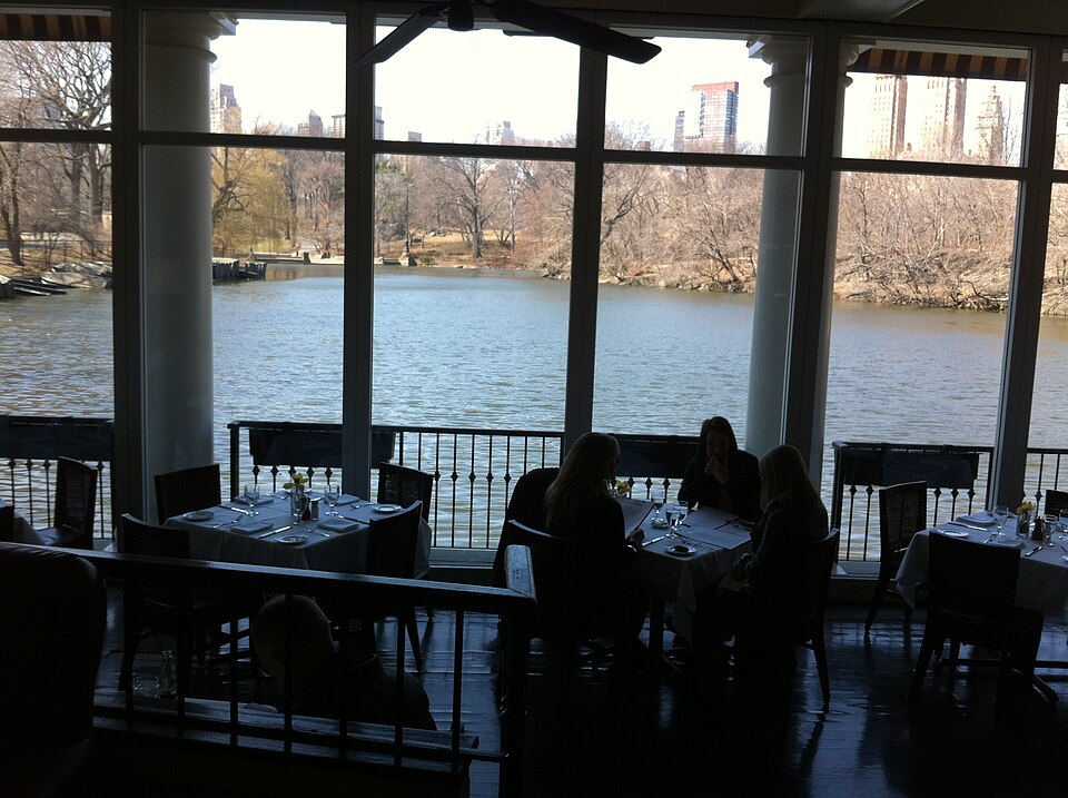 Loeb Boathouse rowboats