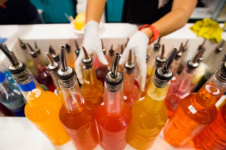 Shave ice syrups (Monsarrat Ave Shave Ice)