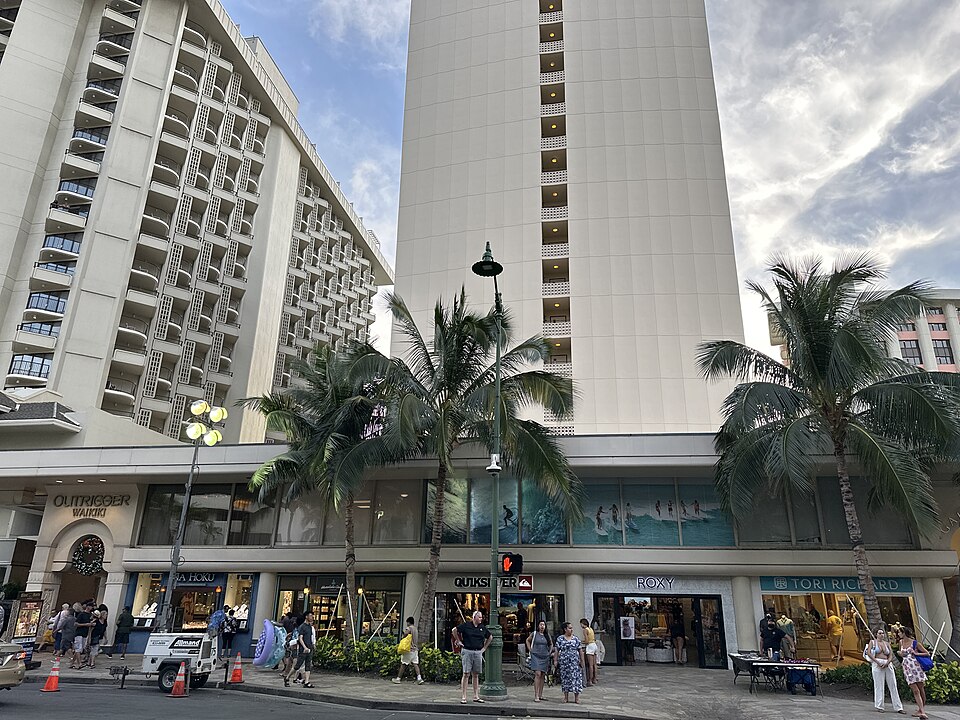 The Outrigger Waikīkī, home of Blue Note Hawaii (Blue Note Hawaii)