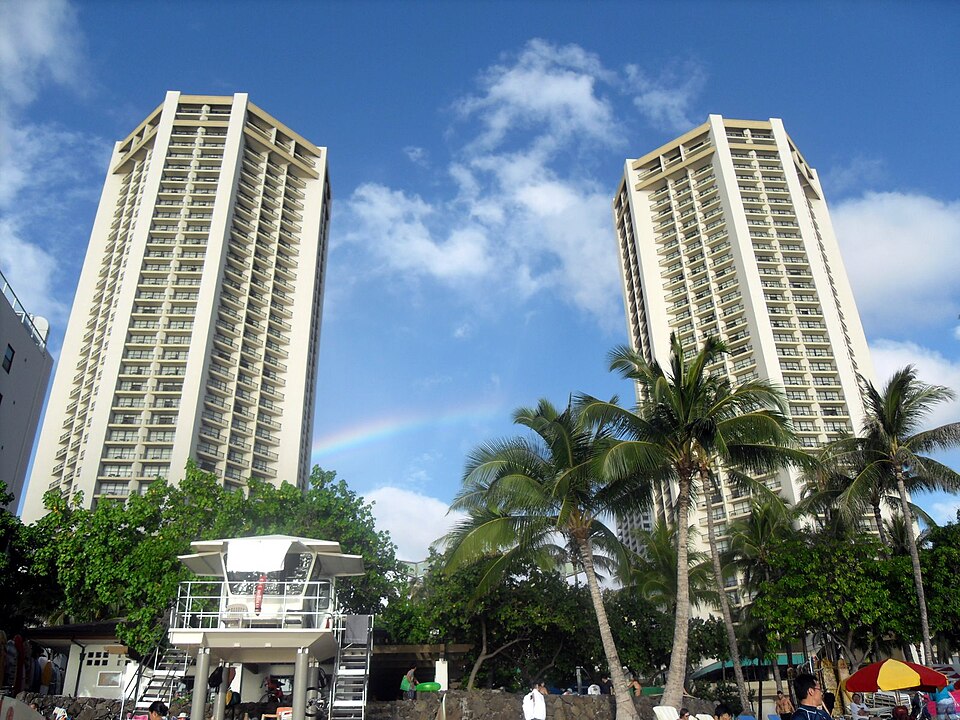 The Hyatt Regency Waikīkī, where Kai Coffee is (Kai Coffee)