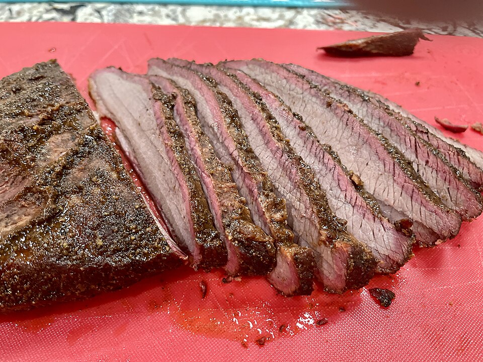 Smoked brisket (Hometown Bar-B-Que)