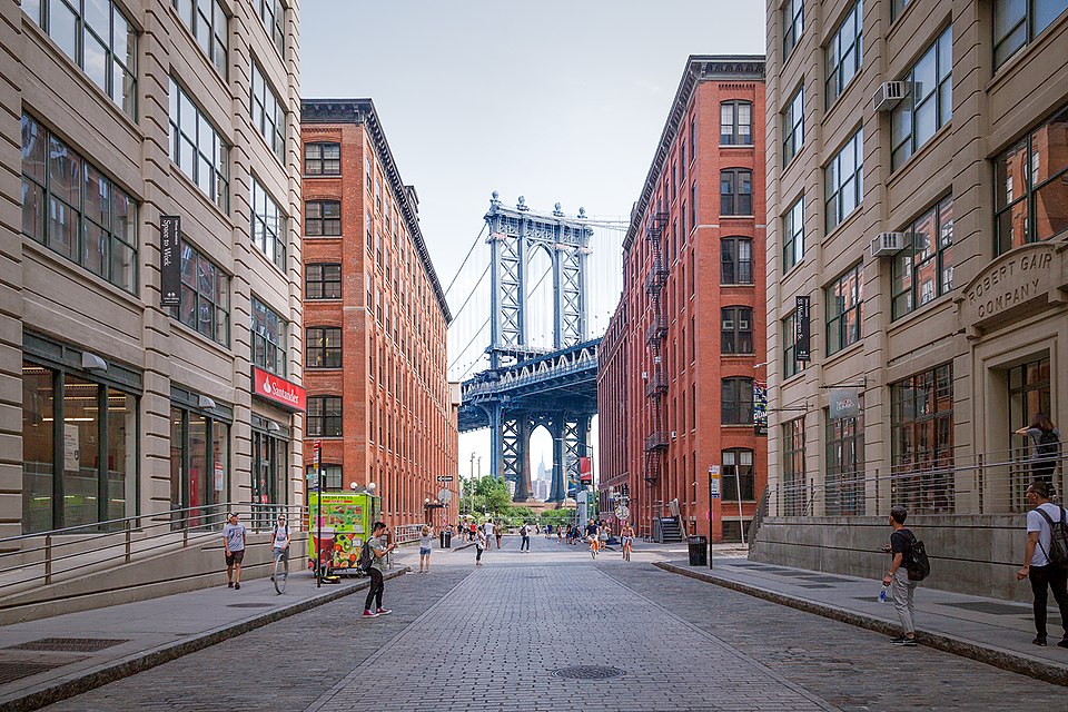Over the Brooklyn Bridge to DUMBO